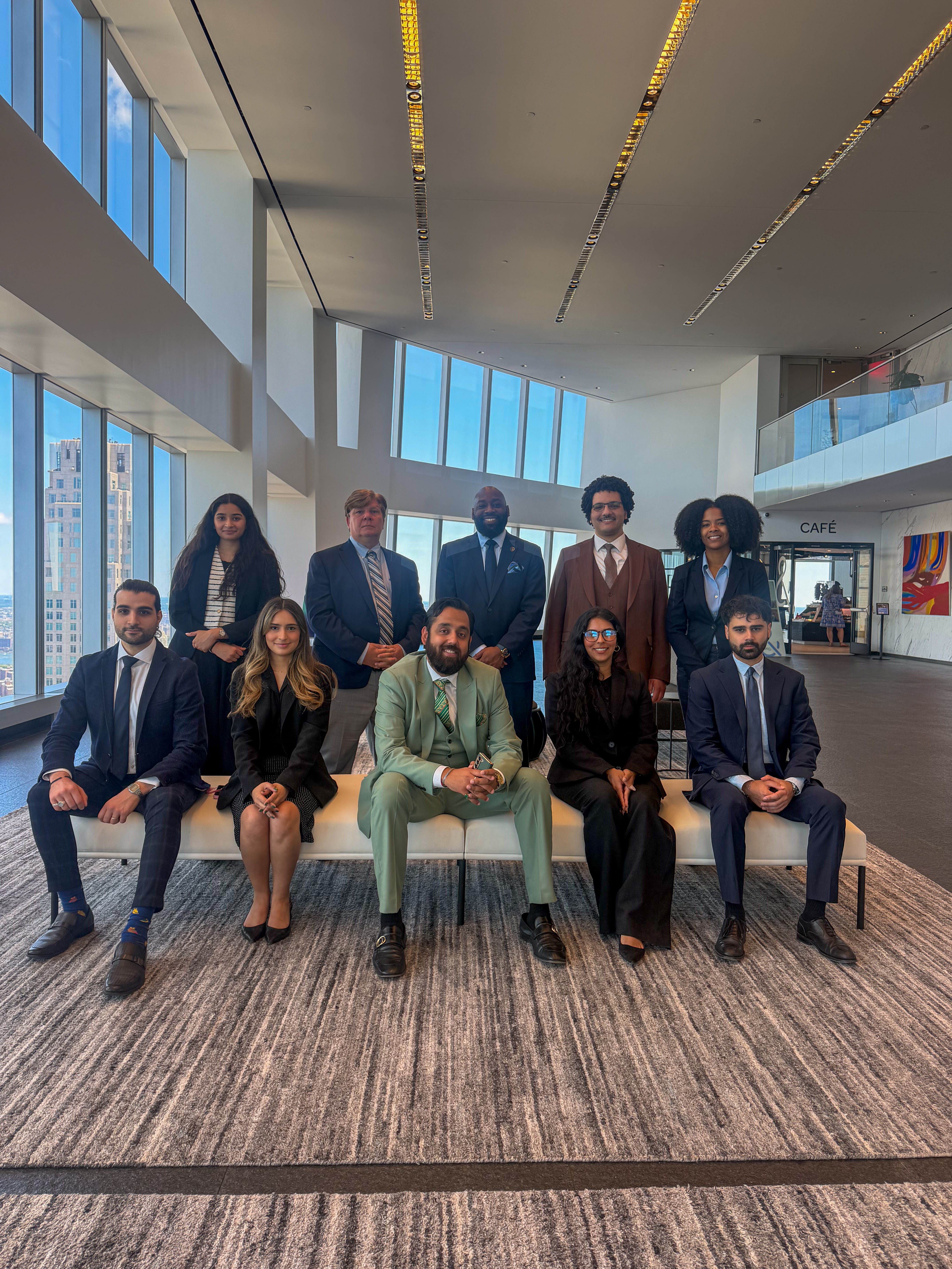 The Dudani Law team at the firm's New York office